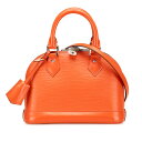ルイ ヴィトン エピ アルマBB ハンドバッグ ショルダーバッグ 2WAY M40854 ピモン オレンジ レザー レディース LOUIS VUITTON 【中古】