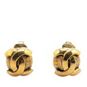 シャネル ココマーク イヤリング ゴールド メッキ レディース CHANEL 【中古】