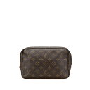 ルイ ヴィトン モノグラム トゥルース トワレット23 セカンドバッグ クラッチバッグ M47524 ブラウン PVC レディース LOUIS VUITTON 【中古】