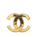 シャネル ヴィンテージ ココマーク ブローチ ゴールド メッキ レディース CHANEL 【中古】