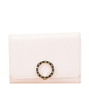 ブルガリ ブルガリブルガリ カードケース 名刺入れ ピンク レザー レディース BVLGARI 【中古】