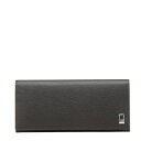 ダンヒル サイドカー 長財布 DUFP1010E ブラック カーフレザー メンズ Dunhill 【中古】