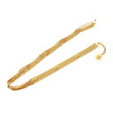 シャネル ライオン モチーフ ココマーク チェーン ベルト ゴールド メッキ レディース CHANEL 【中古】