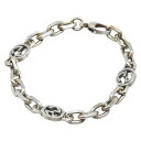 グッチ インターロッキングG ブレスレット #16 SV925 シルバー レディース GUCCI 【中古】(4)