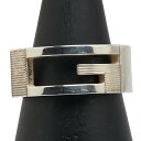 グッチ ブランデッドG リング 指輪 #13 SV925 シルバー メンズ GUCCI 【中古】