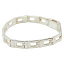 グッチ Gロゴ ブレスレット SV925 シルバー メンズ GUCCI 【中古】