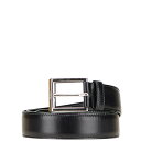 プラダ ロゴ ベルト サイズ:36/90 ブラック レザー レディース PRADA 【中古】