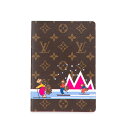 ルイ ヴィトン モノグラム カイエクレマンス 手帳 ノート GI0345 ブラウン マルチカラー PVC レザー レディース LOUIS VUITTON 【中古】
