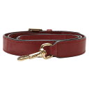 グッチ ショルダーストラップ レッド ゴールド レザー メッキ レディース GUCCI 【中古】
