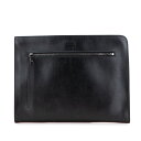 ディオール L字 クラッチバッグ ブラック レザー レディース Dior 【中古】