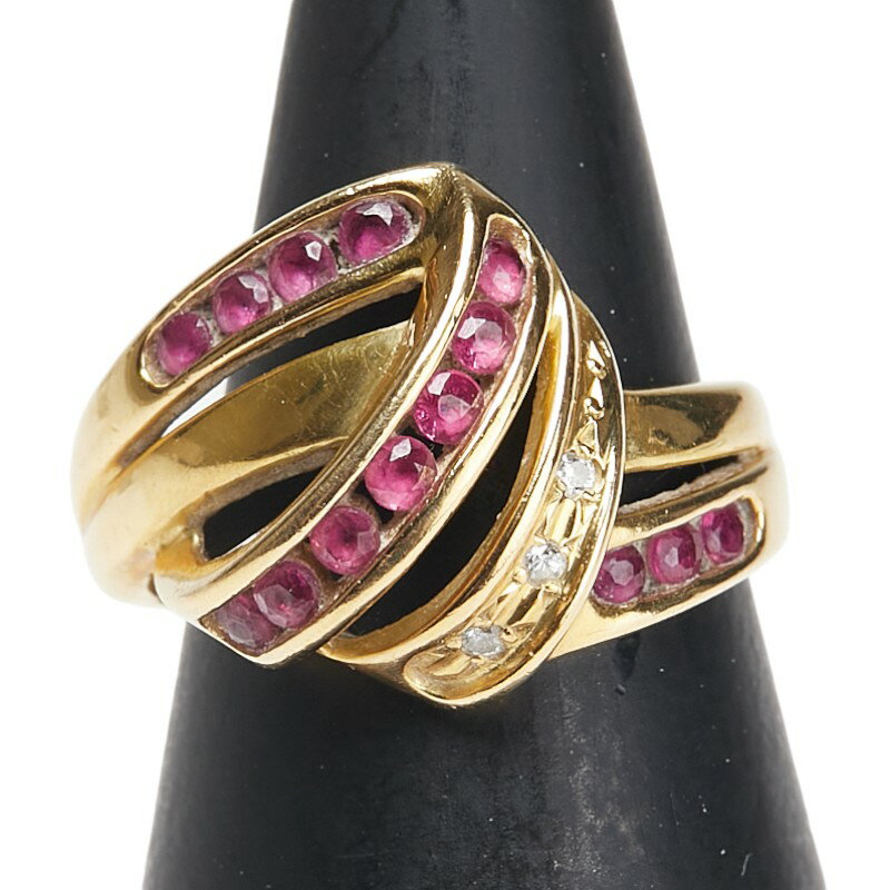 【中古】K18YGイエローゴールド...