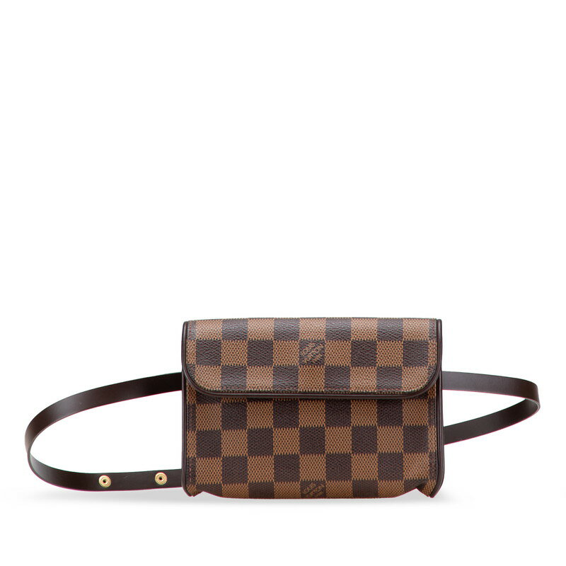 【中古】ルイヴィトンダミエポシェッ...