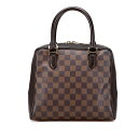 ルイ ヴィトン ダミエ ブレラ ハンドバッグ N51150 ブラウン PVC レザー レディース LOUIS VUITTON 【中古】