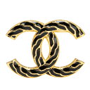 シャネル ココマーク ブローチ ゴールド メッキ レディース CHANEL 【中古】