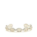 エルメス シェーヌダンクル アンシェネ SH バングル SV925 シルバー メンズ HERMES 【中古】