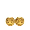 シャネル ココマーク イヤリング ゴールド メッキ レディース CHANEL 【中古】