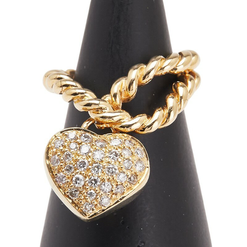 【中古】K18YGイエローゴールド...