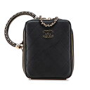 シャネル マトラッセ ココマーク ショルダーバッグ ハンドバッグ AS1753 ブラック ラムスキン レディース CHANEL 【中古】