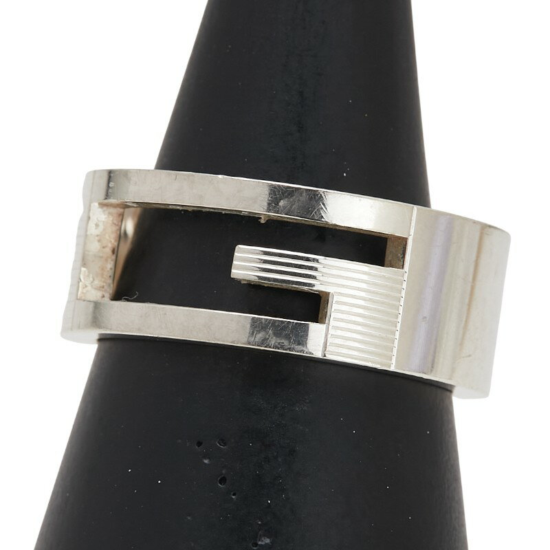 グッチ ブランデッドG リング 指輪 #15 SV925 シルバー メンズ GUCCI 【中古】