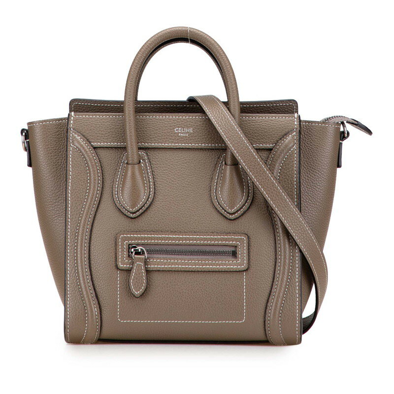 【新品同様・レア】セリーヌ CELINE ラゲージ ナノ ショッパー バッグ 楽天市場】セリーヌ CELINE ラゲージナノショッパー 168243