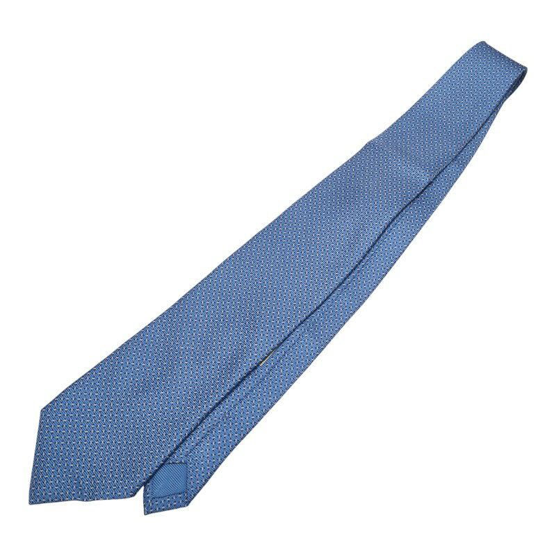 ダンヒル ネクタイ ライトブルー シルク メンズ Dunhill 【中古】