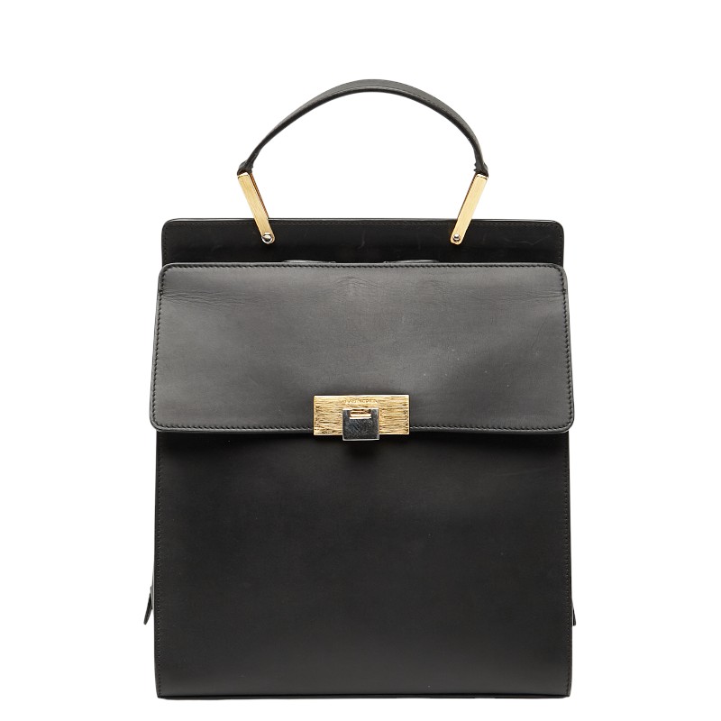 バレンシアガ リュック バックパック 370636 ブラック レザー レディース BALENCIAGA 【中古】