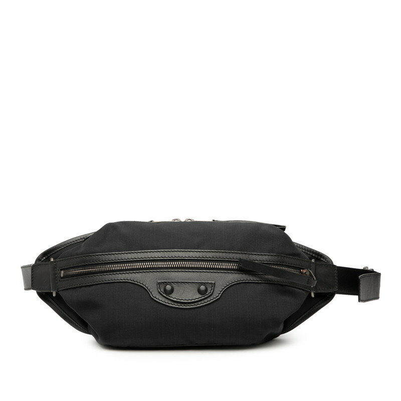 バレンシアガ ネオリフト ボディバッグ ウエストバッグ 341628 ブラック ナイロン レザー メンズ BALENCIAGA 【中古】
