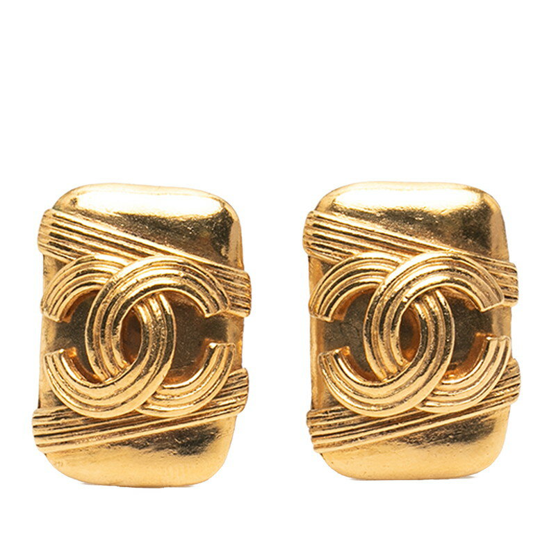 シャネル ヴィンテージ ココマーク イヤリング ゴールド メッキ レディース CHANEL 【中古】