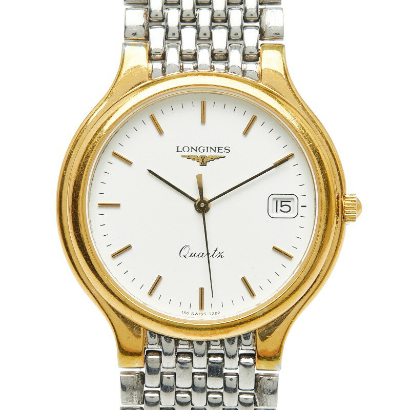 ロンジン フラグシップ 腕時計 クオ