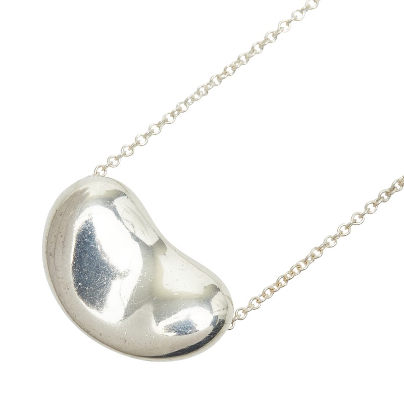 ティファニー ビーン ネックレス SV925 シルバー レディース TIFFANY&Co. 【中古】