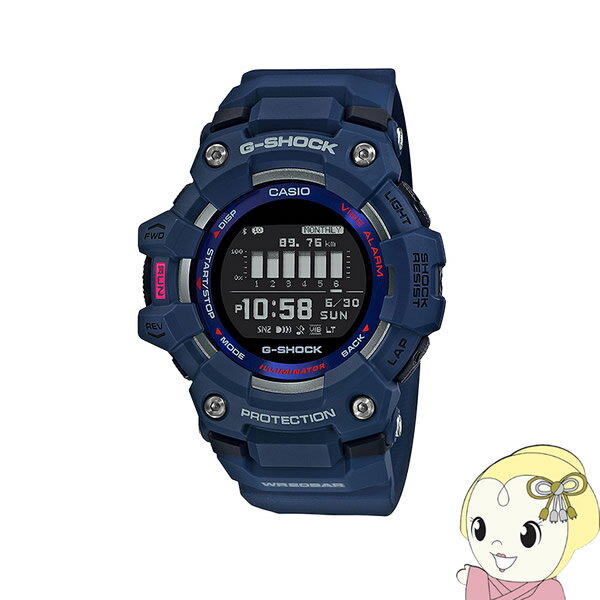 【8/18限定エントリーで当店全品最大P6倍】【あす楽】【在庫僅少】カシオ G-SHOCK 加速度センサー＋スマートフォン連携 スマートウォッチ G-SQUAD GBD-100-2JF【KK9N0D18P】