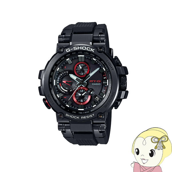 【エントリーで当店全品最大P5倍 5/17 10時~5/20 9:59】カシオ CASIO G-SHOCK MTG-B1000B-1AJF メタルベゼル Bluetooth搭載 電波時計 ソーラー充電【KK9N0D18P】