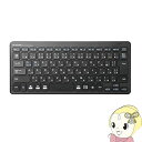 【8/18限定ダイヤモンド会員はエントリーで当店全品最大P8倍】ELECOM エレコム 無線 超薄型 ミニキーボード TK-FDP098TBK【KK9N0D18P】