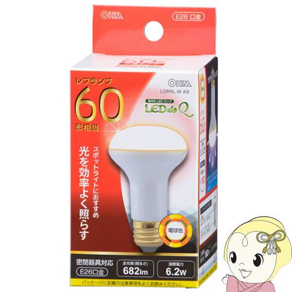 OHM ŵ ե׷ LEDŵ 60W ŵ忧 E26 LDR6L-W A9KK9N0D18P