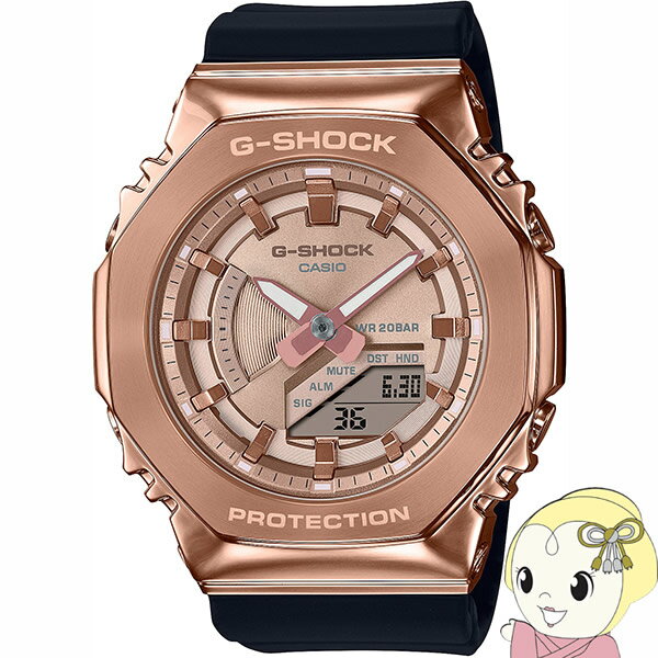 カシオ G-SHOCK（Gショック）腕時計 オクタゴン（八角形）メタル素材 GM-S2100PG-1A4JF【KK9N0D18P】