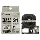 【5/1限定エントリーで当店全品最大P7倍】CR-08769 キングジム テプラPRO マグネットテープ 24mm 白 SJ24S【KK9N0D18P】
