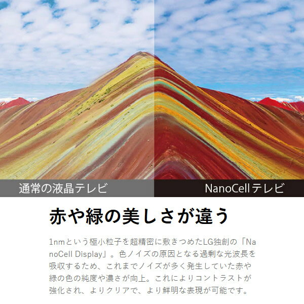 【3/25は全品ポイントUP&お買い得クーポン発行】LG55型8Kチューナー内蔵液晶テレビIPSパネルAlexa搭載2021年モデル55NANO96JPA【KK9N0D18P】