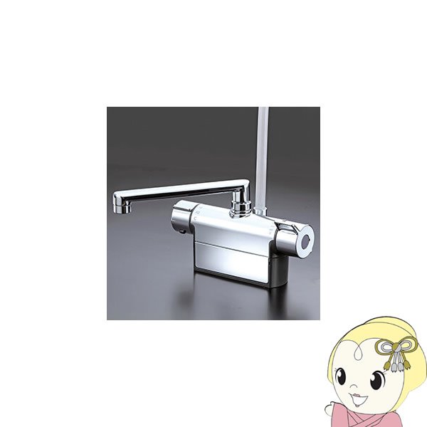 【メーカー直送】 KVK デッキ形サーモスタット式シャワー ワンストップシャワー付 FTB200DWPFR2T【KK9N0D18P】