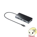 サンワサプライ USB Type-C ドッキングステーション USB-DKM2BK【KK9N0D18P】(2)