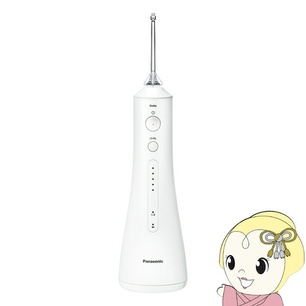 【11/25限定クーポン発行】【在庫あり】パナソニック 口腔洗浄器 ジェットウォッシャー ドルツ Doltz EW-DJ55-W【KK9N0D18P】