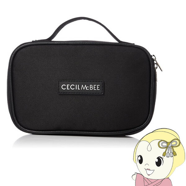 セシルマクビー 【あす楽】【在庫処分】セシルマクビー CECIL McBEE STYLISH POUCH SERIES スクエアポーチM ブラック　CM121059-BK【KK9N0D18P】