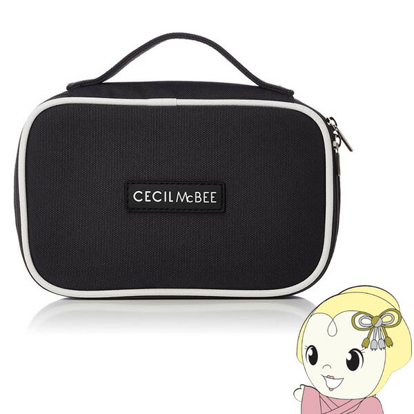 セシルマクビー 【あす楽】【在庫処分】セシルマクビー CECIL McBEE STYLISH POUCH SERIES スクエアポーチM グレー ホワイ　CM121059-GRWH【KK9N0D18P】