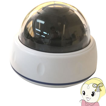 【マラソン中エントリーで当店全品最大P7倍】SMACAMDMvari-WH テック AHD 720P対応・可変式2.8〜12mm バリフォーカルレンズ搭載 室内ドームカメラ 白【KK9N0D18P】