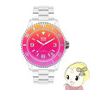 【最大4000円OFFクーポン発行 4/24 20時~4/25 23:59迄】ICE WATCH アイスウォッチ 腕時計 ICE clear sunset SMALL アイス クリア サンセット スモール ピンク ICE-021440 国内モデル【KK9N0D18P】