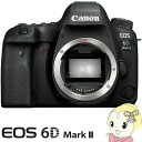 【最大4000円OFFクーポン発行 4/24 20時~4/25 23:59迄】キャノン デジタル一眼レフカメラ EOS 6D Mark II ボディ【KK9N0D18P】