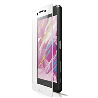 エレコム Xperia (TM) X用フルラウンドガラス/0.33 PM-SOXPFLGGARWH【KK9N0D18P】