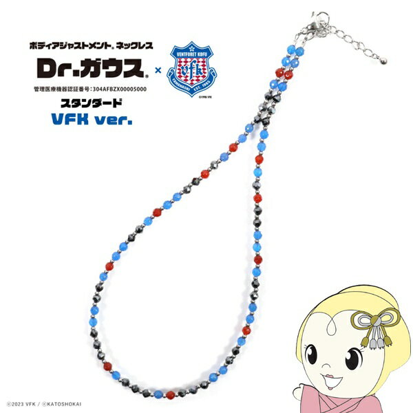 【5/15限定 最大4000円OFFクーポン発行】磁気ネックレス Dr.ガウス VFK ver. スタンダード L 約55cm～60cm 男女兼用 ユニセックス レディース メンズ 管理医療機器 天然石【KK9N0D18P】