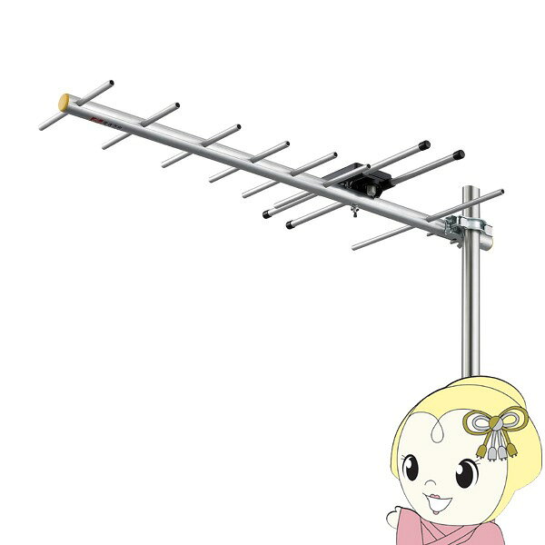 ■　日本アンテナ　■強電界地域向けの小型UHFアンテナ(8素子)です。地デジ（地上デジタル放送）を受信します。◆　主な特長　◆給電部は、ネジ式(F型)を採用しています。防水キャップの材質を装着しやすいエラストマー材に変更しました。水平・垂直偏波受信用。受信チャンネル：13〜52ch。適合マスト径：φ22〜32mm。◆　主な仕様　◆■付属品防水キャップ×1個F型接栓(5C)×1セット■受信チャンネル〔ch〕：13〜52■素子数：8■動作利得〔dB〕：4.2〜8.4■インピーダンス〔Ω〕：75(F型）■電圧定在波比〔以下〕：2.5■電力半値幅〔゜〕：45〜58■前後比〔dB〕：6.5〜21■風圧荷重〔N（kgf)〕：34（3.5)■外形寸法(長さ×幅×高さ〔mm〕)：705×356×60■質量(重量)〔kg〕：0.4■適合マスト径〔mm〕：φ22〜32・風圧荷重は、風速45m/s時簡易商品仕様カラー：-シリーズ名：-ブランド名：日本アンテナメーカー型番：-代表カラー：-
