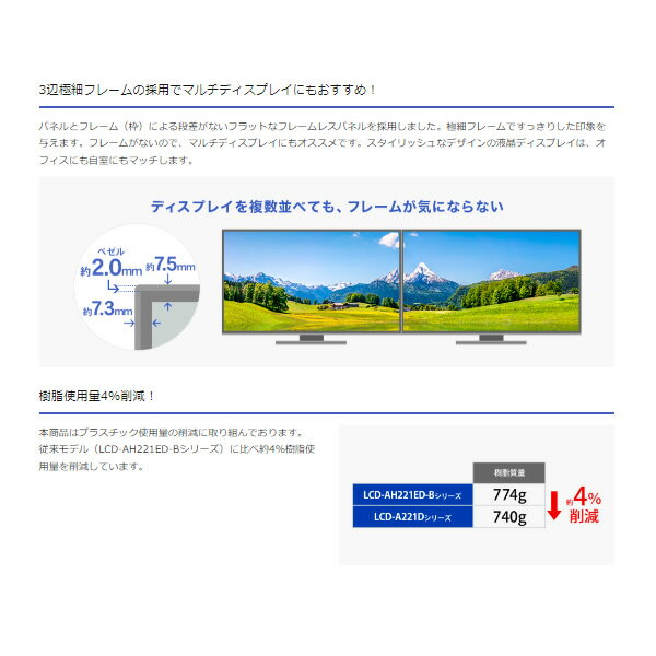 【中古】iiyama スリムベゼル+AH-IPSパネル『XUシリーズ』 昇降スタンド・スウィーベル機能搭載 FullHD(1920x1080)モード対応 WLEDバックライト23型ワイ