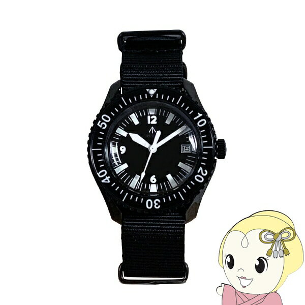 【あす楽】【在庫処分】腕時計 NAVAL WATCH Naval military watch Automatic ROYAL Military Diver TYPE アナログ 自動巻き MIL.-05 BK/BK【KK9N0D18P】